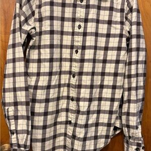 Filson Cream and Brown Checkered Women's Shirt